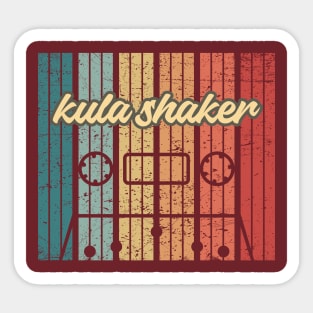 kula shaker cassette retro vintage Sticker